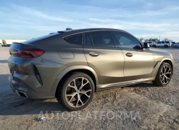 BMW X6 M50I 2020 vin 5UXCY8C02LLE40564 from auto auction Copart