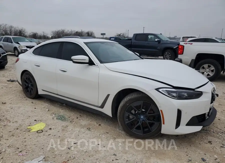 BMW I4 EDRIVE4 2024 vin WBY73AW04RFR75080 from auto auction Copart