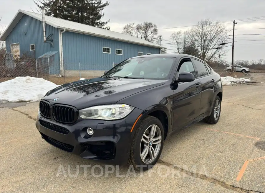 BMW X6 XDRIVE5 2016 vin 5UXKU6C5XG0R34473 from auto auction Copart