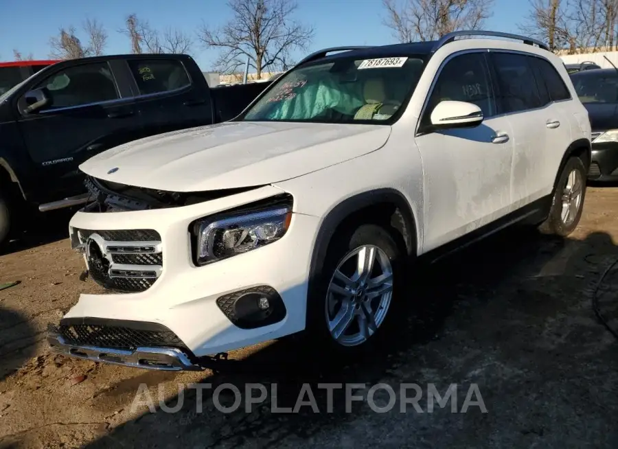 MERCEDES-BENZ GLB 250 4M 2021 vin W1N4M4HB8MW104332 from auto auction Copart