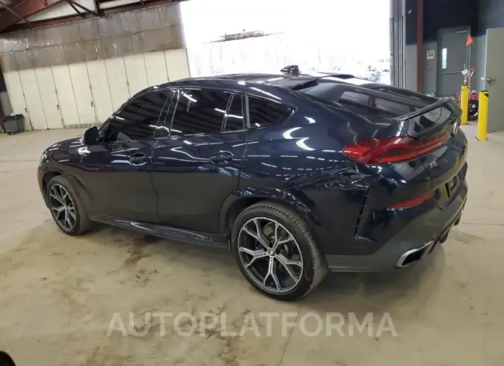 BMW X6 M50I 2020 vin 5UXCY8C05L9B64765 from auto auction Copart