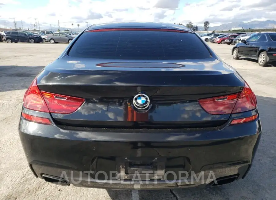 BMW 650 I GRAN 2015 vin WBA6B2C50FD129958 from auto auction Copart