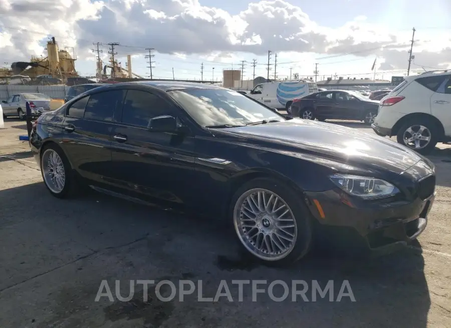 BMW 650 I GRAN 2015 vin WBA6B2C50FD129958 from auto auction Copart