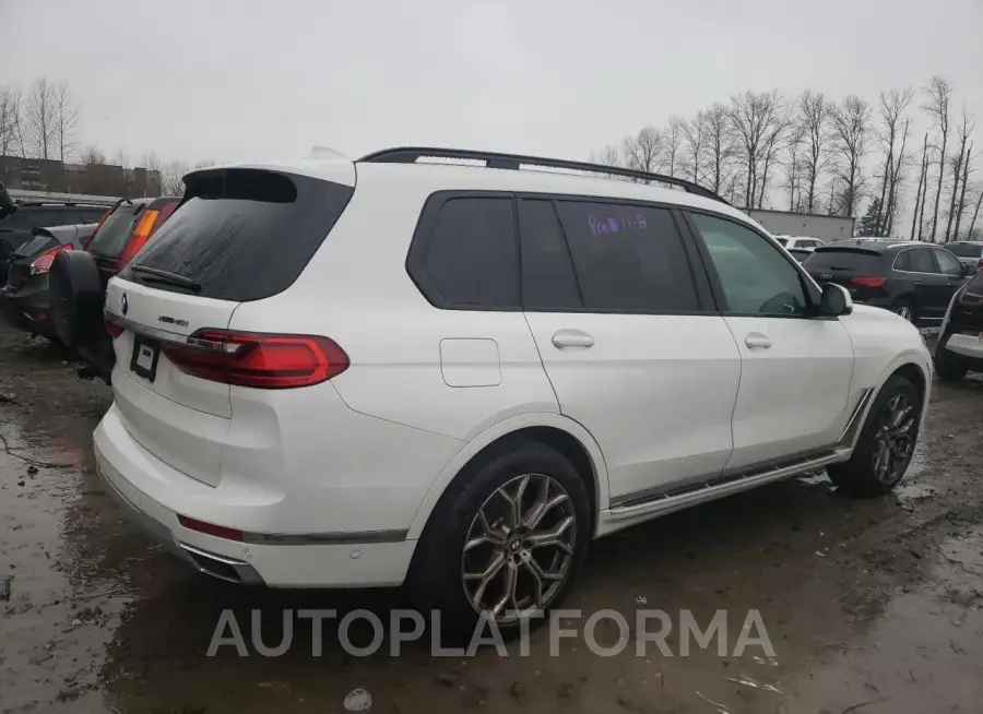 BMW X7 XDRIVE4 2021 vin 5UXCW2C05M9F74793 from auto auction Copart