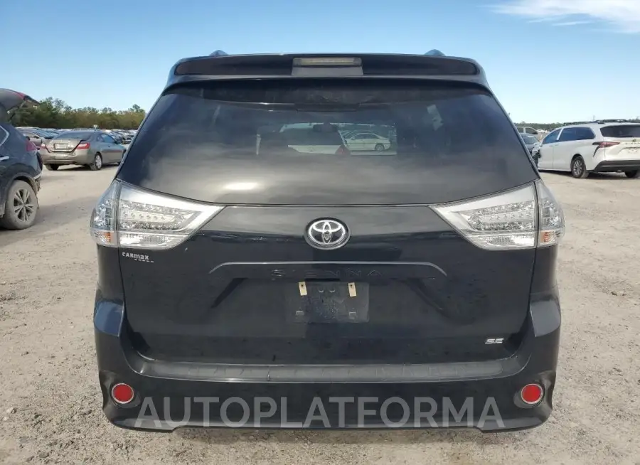 TOYOTA SIENNA SE 2017 vin 5TDXZ3DC9HS843519 from auto auction Copart