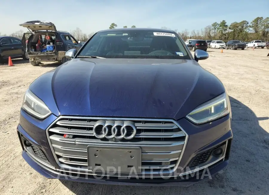 AUDI S5 PRESTIG 2018 vin WAUR4AF56JA057557 from auto auction Copart