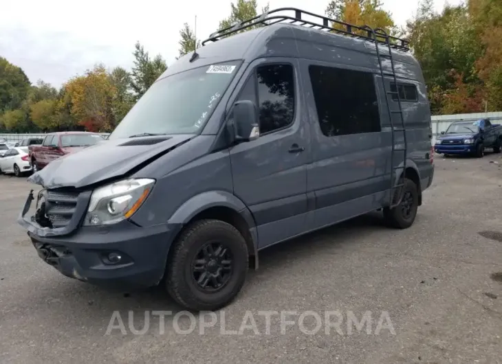 MERCEDES-BENZ SPRINTER 2 2017 vin WD4PE7CD4HP543187 from auto auction Copart