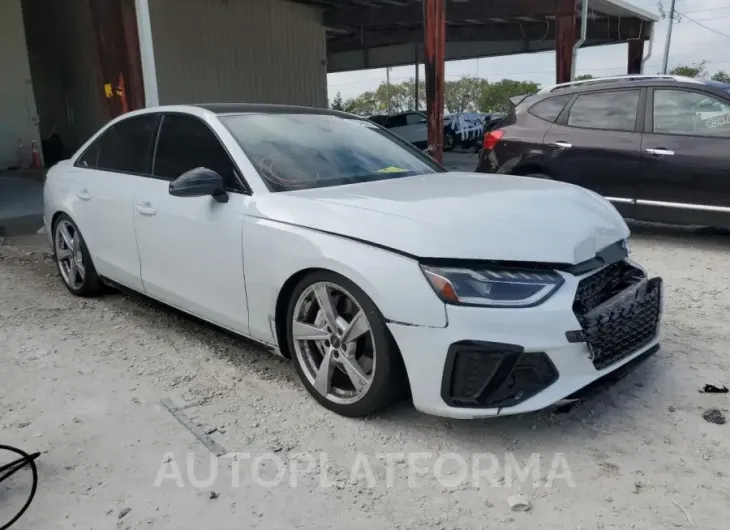 AUDI S4 PREMIUM 2020 vin WAUB4AF48LA065090 from auto auction Copart