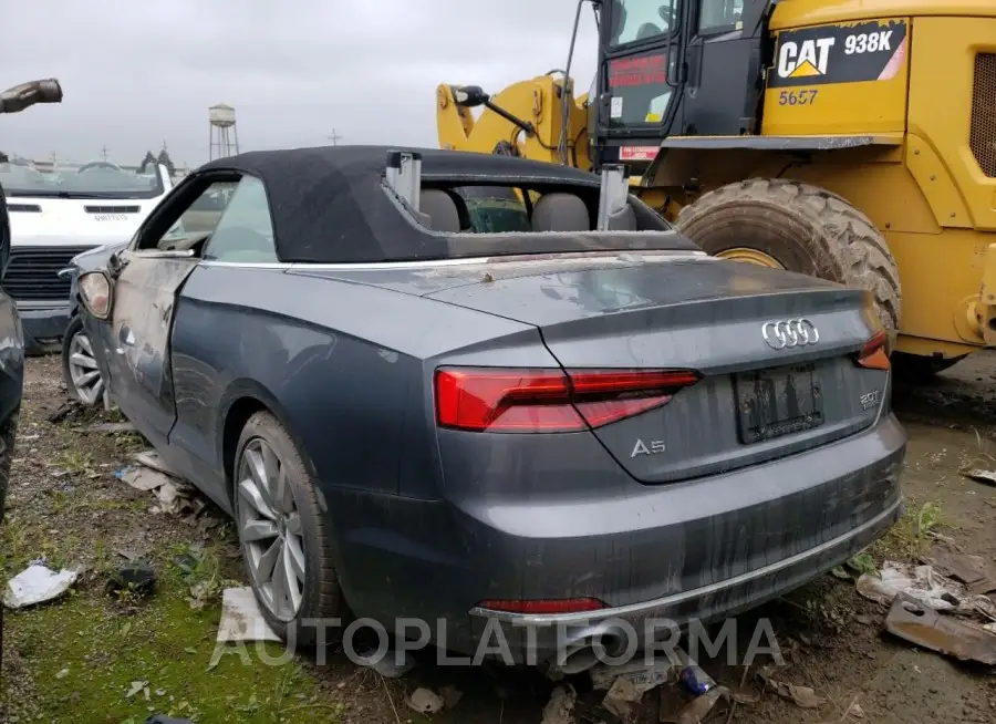 AUDI A5 PREMIUM 2018 vin WAUYNGF5XJN001027 from auto auction Copart