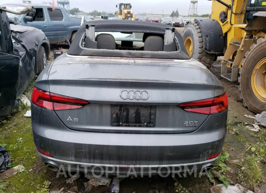 AUDI A5 PREMIUM 2018 vin WAUYNGF5XJN001027 from auto auction Copart