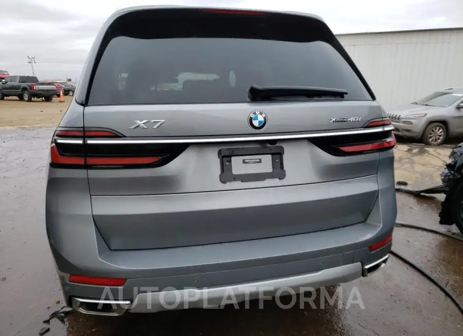 BMW X7 XDRIVE4 2023 vin 5UX23EM08P9P20562 from auto auction Copart