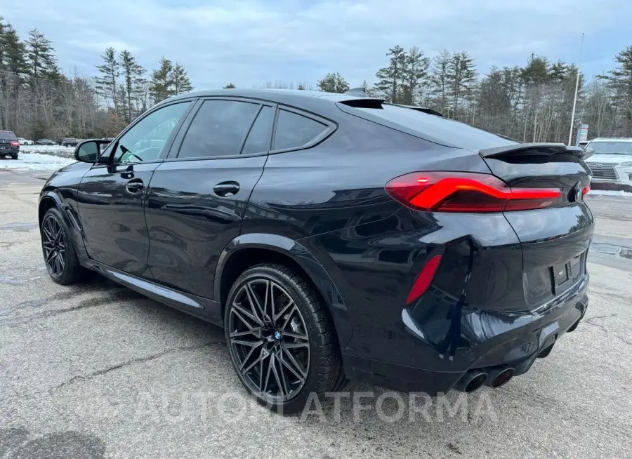 BMW X6 M 2021 vin 5YMCY0C06M9E15840 from auto auction Copart