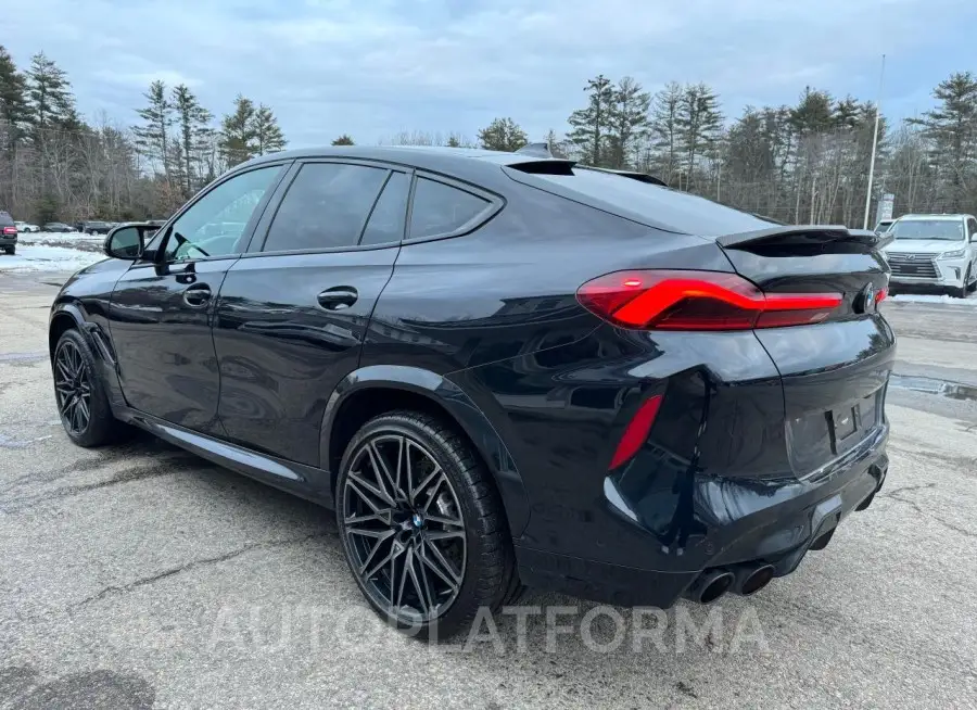 BMW X6 M 2021 vin 5YMCY0C06M9E15840 from auto auction Copart