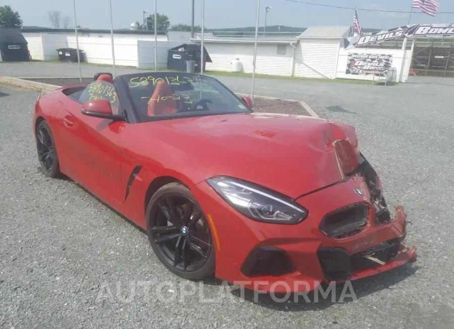 BMW Z4 SDRIVE3 2019 vin WBAHF3C57KWW31013 from auto auction Copart