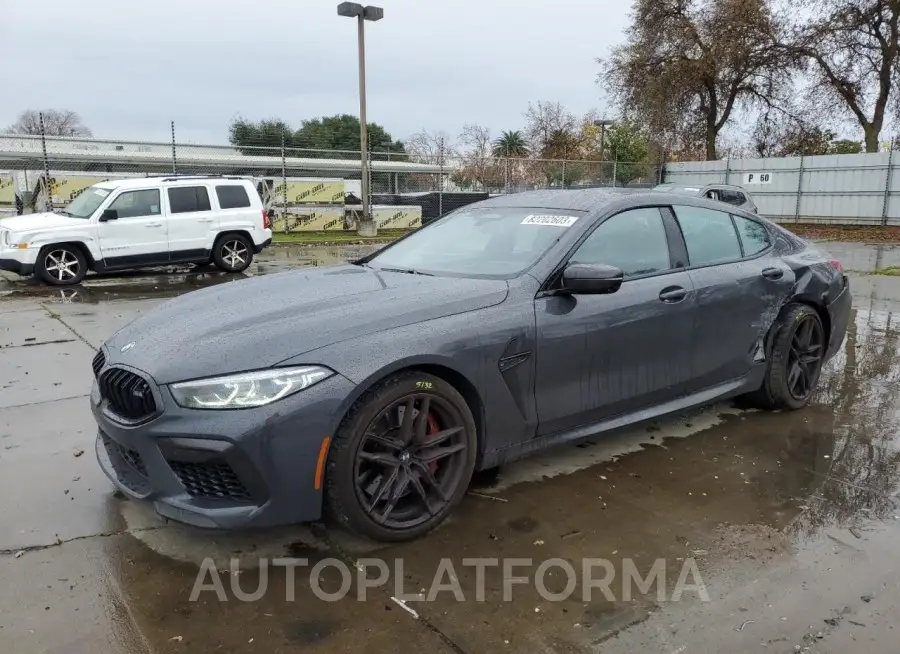 BMW M8 2022 vin WBSGV0C07NCH63243 from auto auction Copart