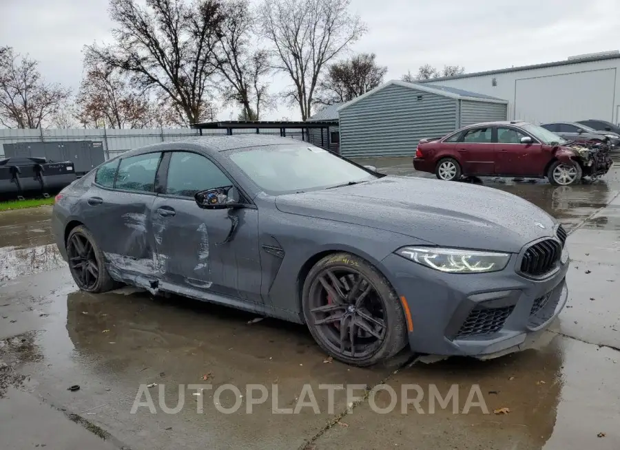 BMW M8 2022 vin WBSGV0C07NCH63243 from auto auction Copart