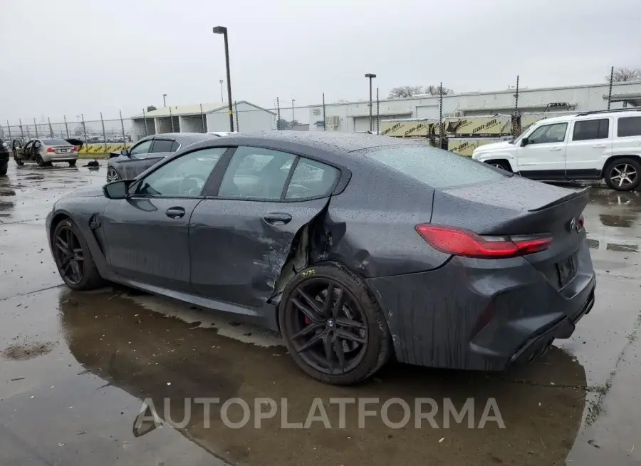 BMW M8 2022 vin WBSGV0C07NCH63243 from auto auction Copart