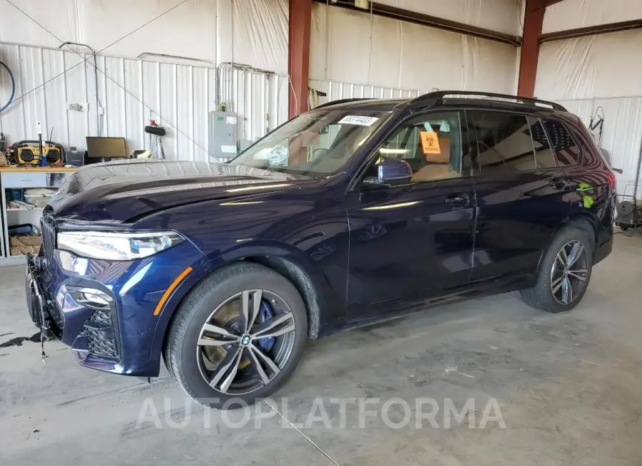 BMW X7 M50I 2022 vin 5UXCX6C06N9L18570 from auto auction Copart