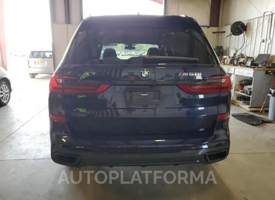 BMW X7 M50I 2022 vin 5UXCX6C06N9L18570 from auto auction Copart