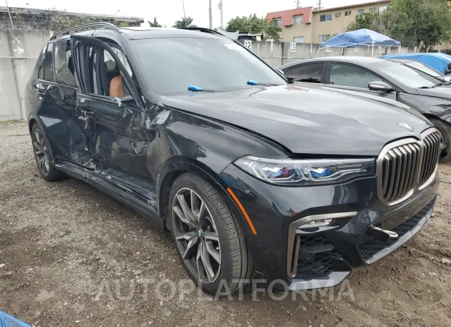 BMW X7 M50I 2021 vin 5UXCX6C0XM9E09908 from auto auction Copart