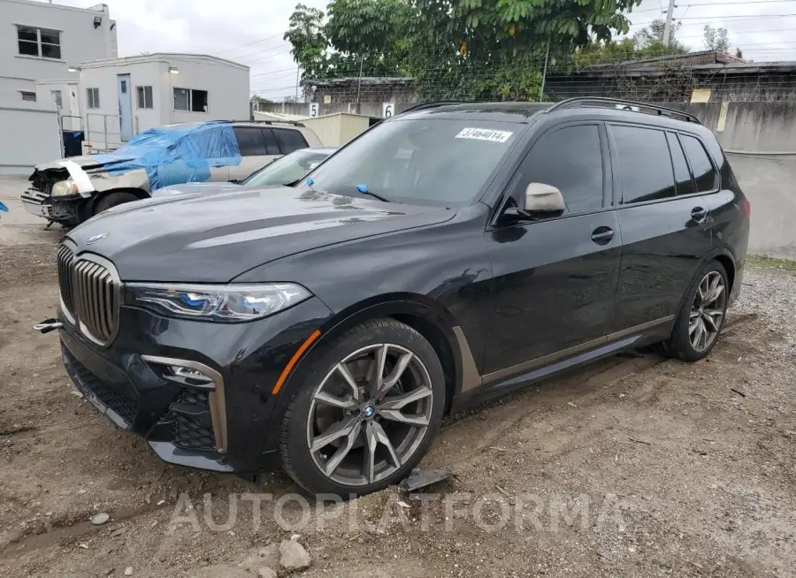 BMW X7 M50I 2021 vin 5UXCX6C0XM9E09908 from auto auction Copart