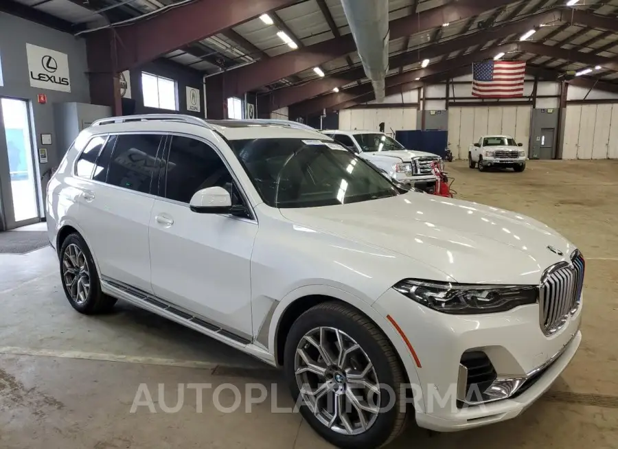 BMW X7 XDRIVE4 2021 vin 5UXCW2C06M9F32066 from auto auction Copart