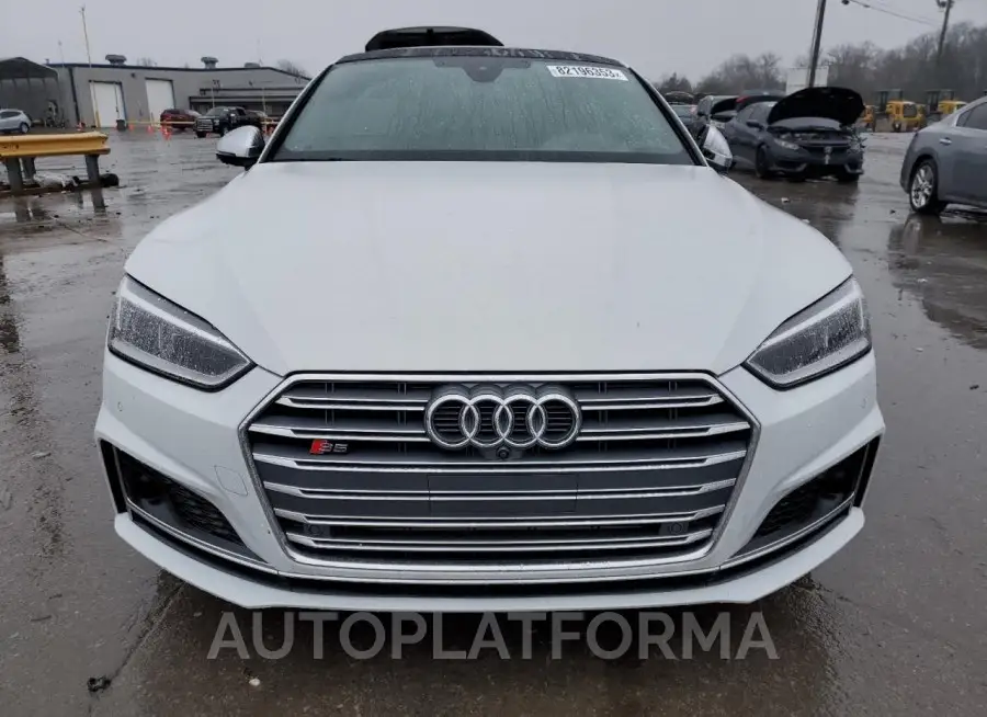 AUDI S5 PRESTIG 2018 vin WAUC4CF53JA044122 from auto auction Copart