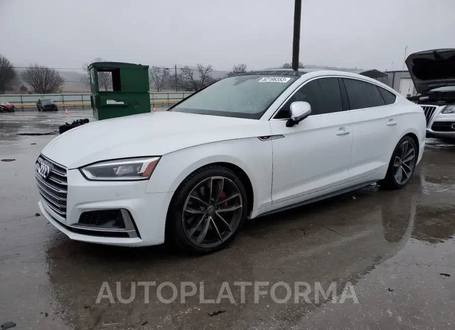 AUDI S5 PRESTIG 2018 vin WAUC4CF53JA044122 from auto auction Copart