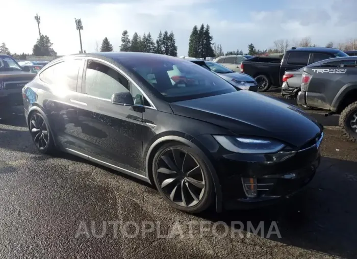 TESLA MODEL X 2016 vin 5YJXCAE25GF022402 from auto auction Copart