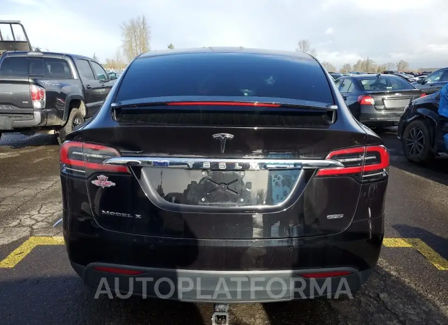 TESLA MODEL X 2016 vin 5YJXCAE25GF022402 from auto auction Copart