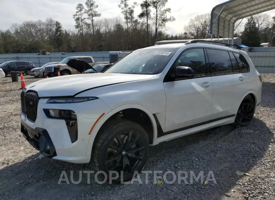 BMW X7 M60I 2024 vin 5UX33EM03R9U89545 from auto auction Copart