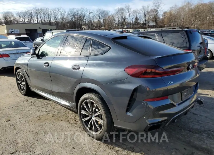 BMW X6 M50I 2022 vin 5UXCY8C01N9K56472 from auto auction Copart