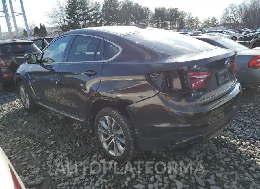 BMW X6 XDRIVE5 2017 vin 5UXKU6C37H0S99650 from auto auction Copart