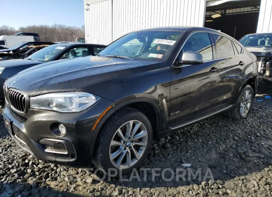 BMW X6 XDRIVE5 2017 vin 5UXKU6C37H0S99650 from auto auction Copart