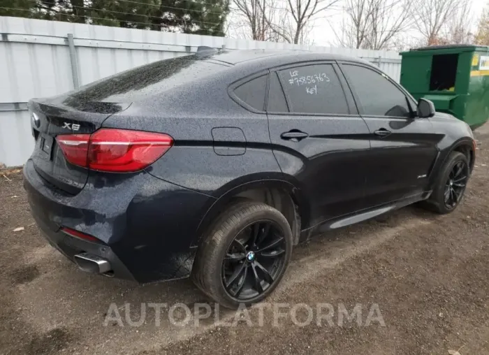 BMW X6 XDRIVE3 2017 vin 5UXKU2C3XH0X47744 from auto auction Copart