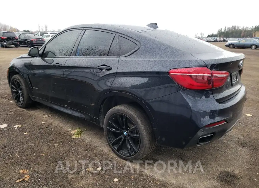 BMW X6 XDRIVE3 2017 vin 5UXKU2C3XH0X47744 from auto auction Copart