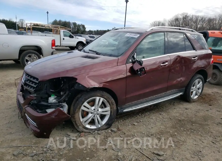 MERCEDES-BENZ ML 350 4MA 2015 vin 4JGDA5HB4FA451867 from auto auction Copart