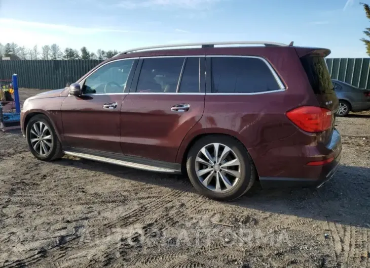 MERCEDES-BENZ GL 450 4MA 2015 vin 4JGDF6EE0FA524710 from auto auction Copart