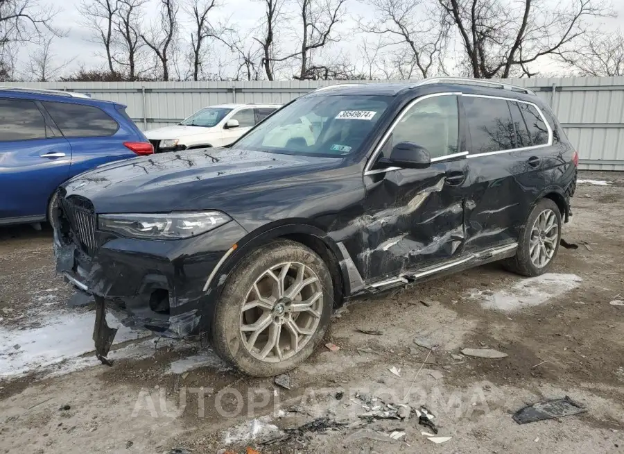 BMW X7 XDRIVE4 2020 vin 5UXCW2C06L9B89127 from auto auction Copart