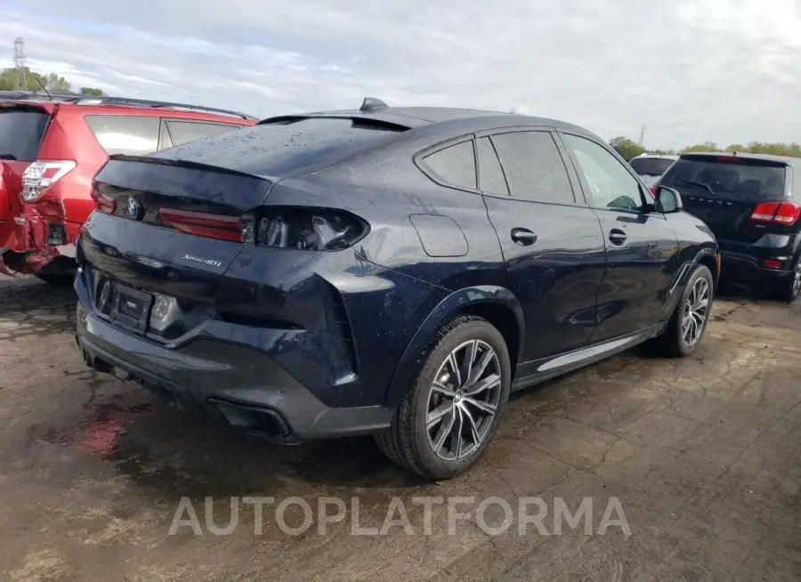 BMW X6 XDRIVE4 2021 vin 5UXCY6C05M9H71478 from auto auction Copart