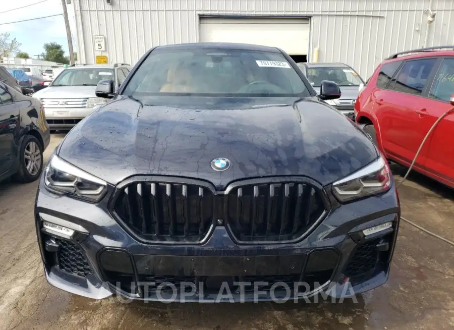 BMW X6 XDRIVE4 2021 vin 5UXCY6C05M9H71478 from auto auction Copart