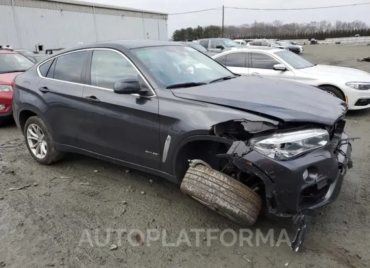 BMW X6 XDRIVE3 2016 vin 5UXKU2C5XG0N80186 from auto auction Copart