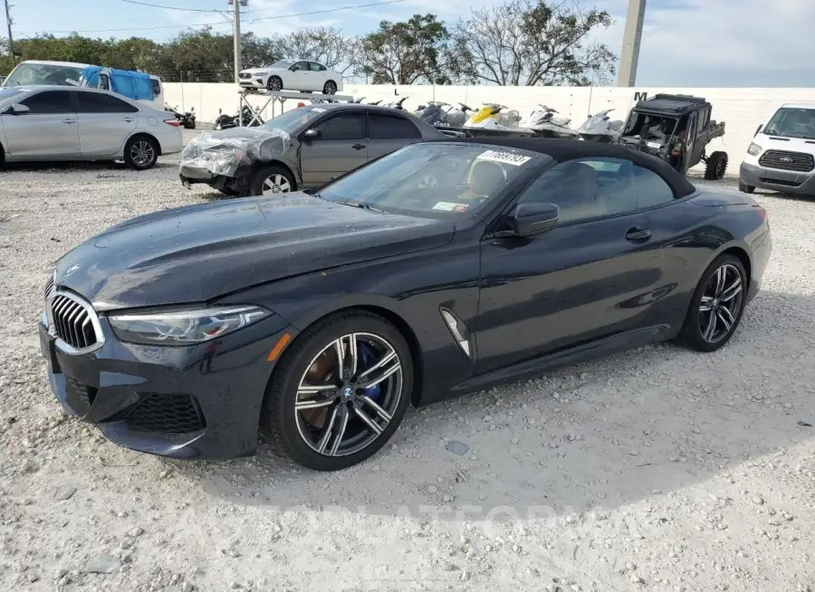 BMW 840XI 2022 vin WBADZ4C09NCH78622 from auto auction Copart