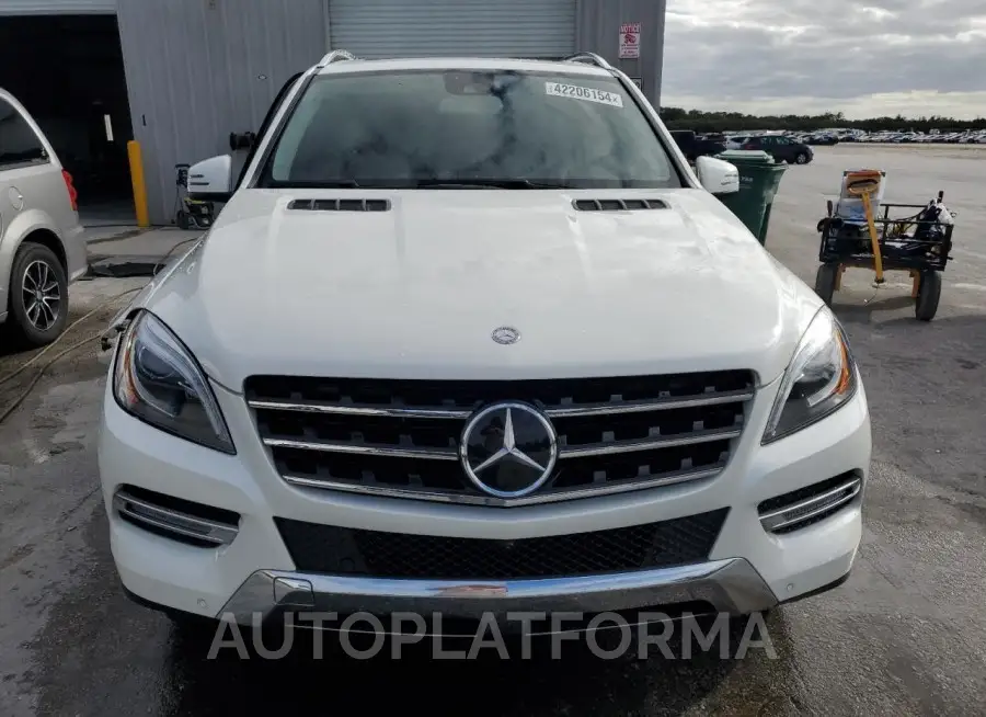 MERCEDES-BENZ ML 350 2015 vin 4JGDA5JBXFA592078 from auto auction Copart