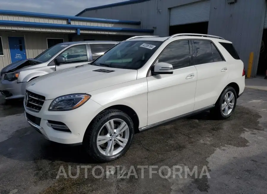 MERCEDES-BENZ ML 350 2015 vin 4JGDA5JBXFA592078 from auto auction Copart