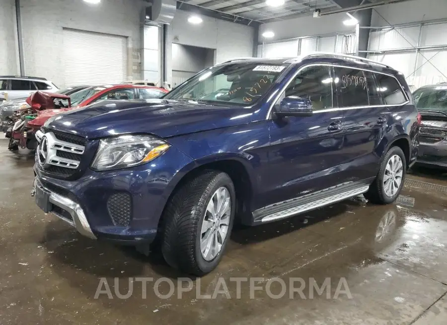 MERCEDES-BENZ GLS 450 4M 2017 vin 4JGDF6EE7HA865654 from auto auction Copart