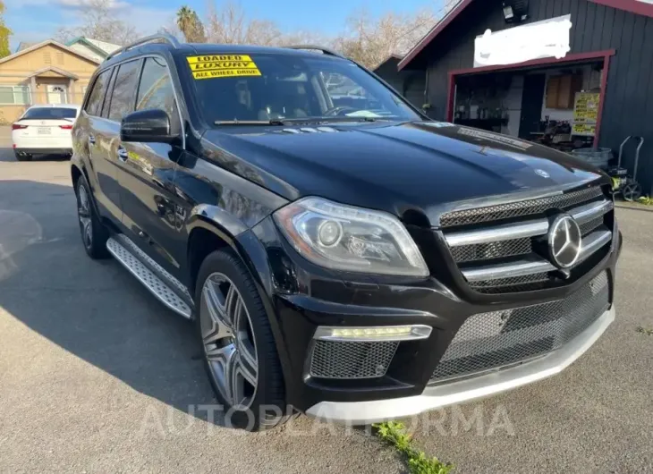 MERCEDES-BENZ GL 63 AMG 2015 vin 4JGDF7EE8FA470014 from auto auction Copart