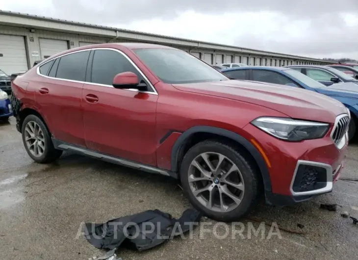 BMW X6 XDRIVE4 2022 vin 5UXCY6C00N9N19605 from auto auction Copart