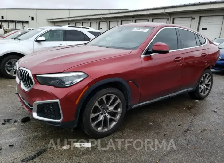 BMW X6 XDRIVE4 2022 vin 5UXCY6C00N9N19605 from auto auction Copart