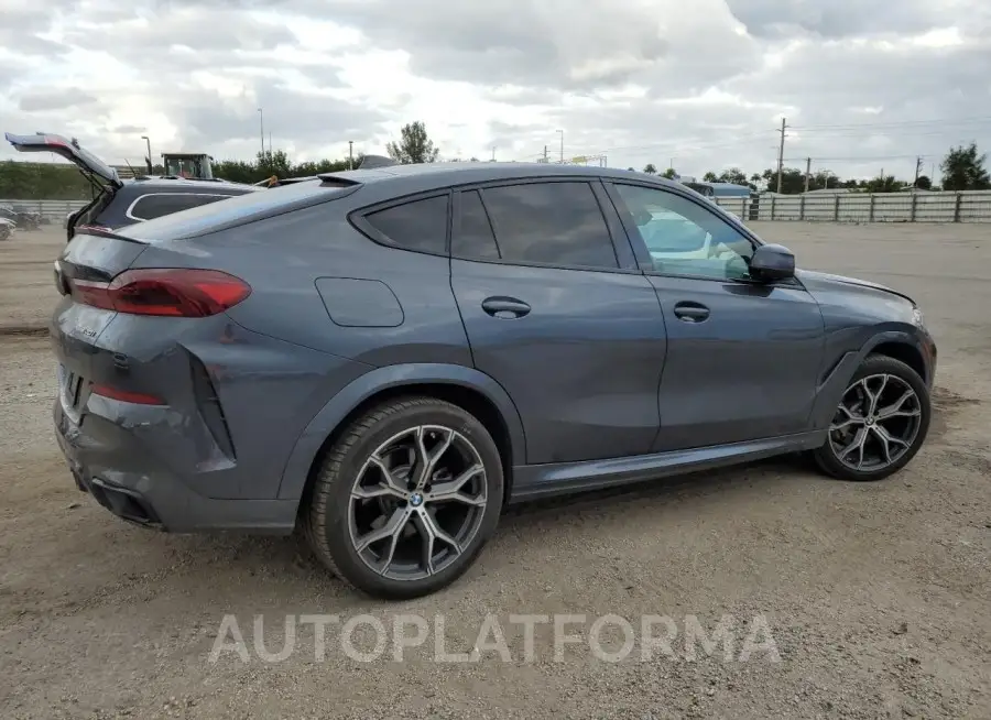 BMW X6 XDRIVE4 2021 vin 5UXCY6C06M9H05005 from auto auction Copart